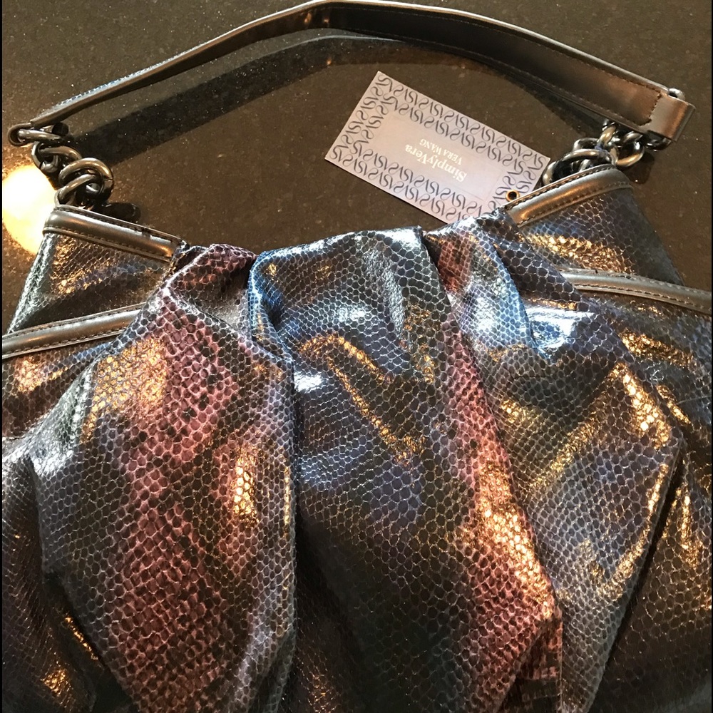NWT Snake Print Vera Wang Bag